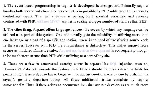 Top 5 Reasons That Make ASP.NET More Secure Over PHP смотреть онлайн