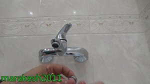 Ремонт кнопочного смесителя (течёт переключатель душа).