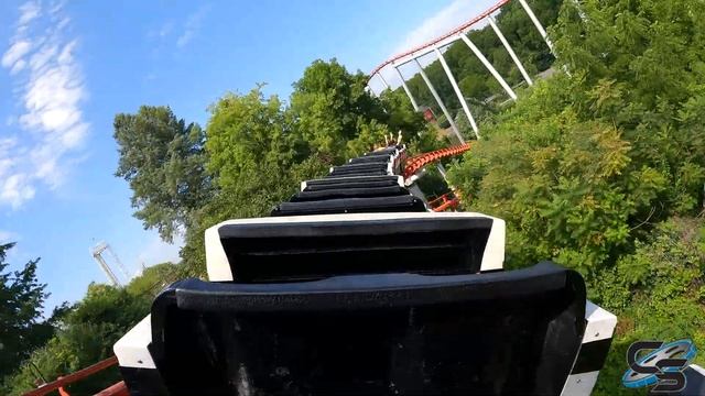 Riding Steel Force At Dorney Park! Airtime Packed Morgan Hyper Coaster | On-Ride POV Reaction