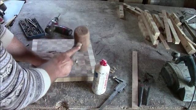 Короед прогрыз торцовую доску! Устранение отверствий! смотреть онлайн