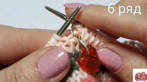 Вязание кулиски на круговых спицах