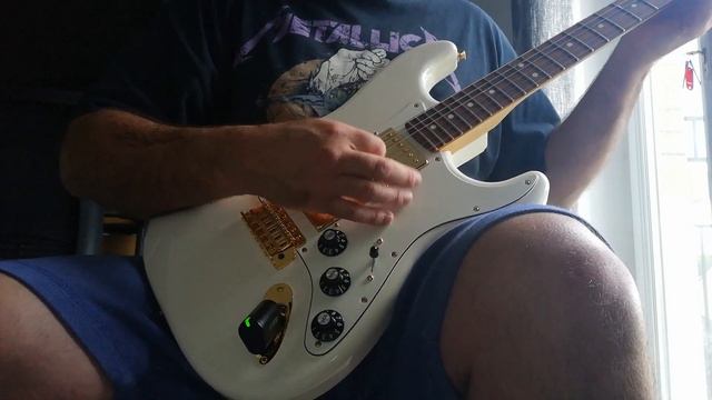 Fender Blacktop Stratocaster 2019 HHH ( Bridge /Middle /Neck pickups - clean , boost and gain ) смотреть онлайн