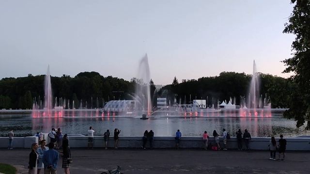 Фонтан Минск. Подарок городу на День независимости в Минске 03.07.2020 смотреть онлайн