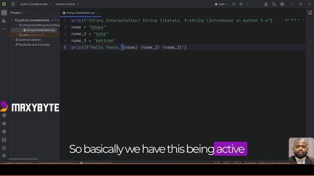 String interpolation смотреть онлайн