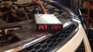 Замер тока и напряжения генератора chevrolet cruze