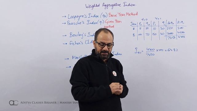 Index-10: Weighted Aggregative Index | Laspeyre, Paasche, Fisher, Bowley, Kelly, Marshall Edgeworth смотреть онлайн