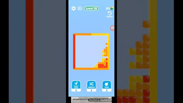 игра block slide блоки по нужным цветам смотреть онлайн