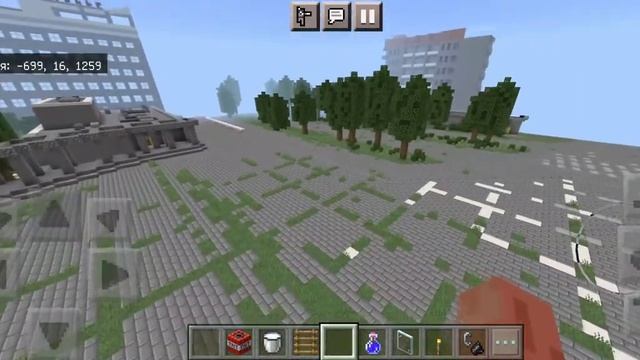 Карта Чернобыля города (ПРИПЯТЬ) В MINECRAFT