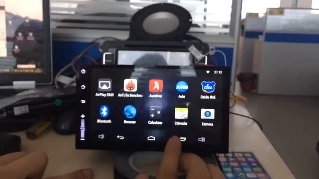 Newsmy чистый Android 4.4.2 CarPAD 2S смотреть онлайн
