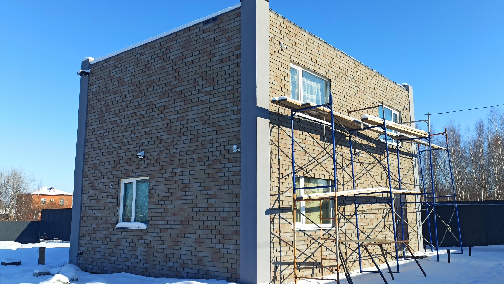 Сборка дома за 6 дней в с. Виноградовка. КПД 100/ смотреть онлайн