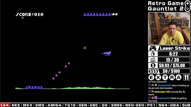 RGG: S02E200 - Laser Strike (C64) смотреть онлайн
