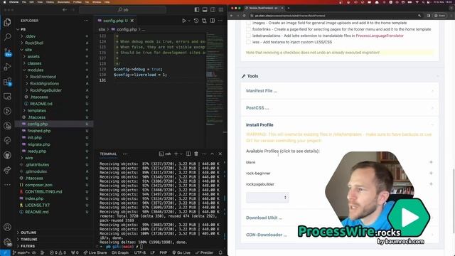 RockPageBuilder Installation - Drag and Drop Page Builder for ProcessWire смотреть онлайн