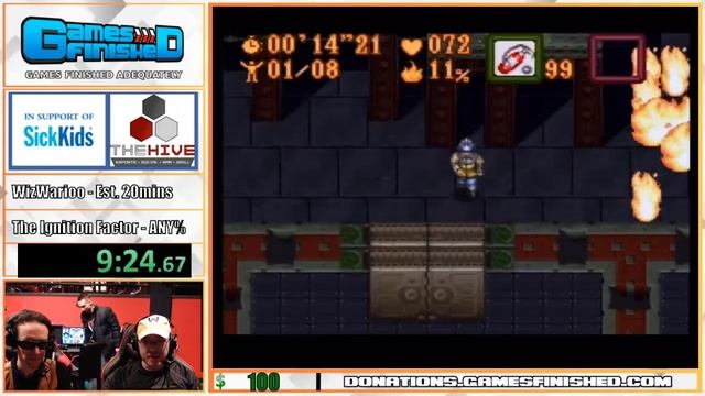 GFA16: wizwarioo - The Ignition Factor (SNES) смотреть онлайн