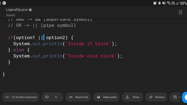 Java Tutorial | Logical Operator in Detail | ₹5 Reward in Description смотреть онлайн