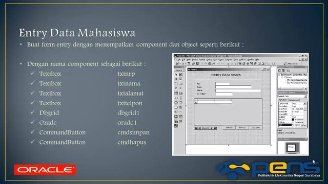 Praktikum 14 Studi kasus Pelatihan Oracle VB смотреть онлайн