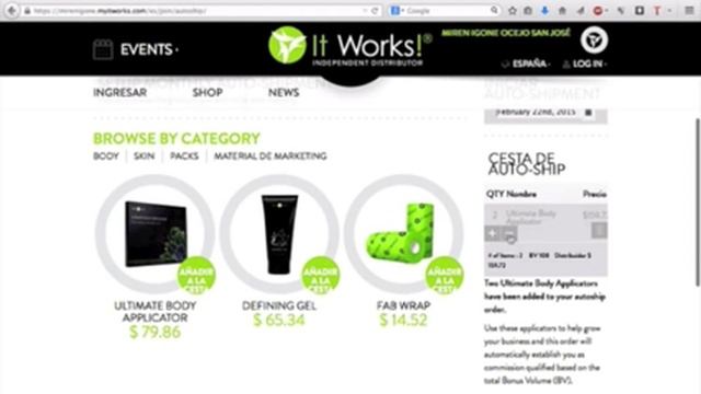 Video 1 / Como registrar un nuevo distribuidor en It Works España смотреть онлайн