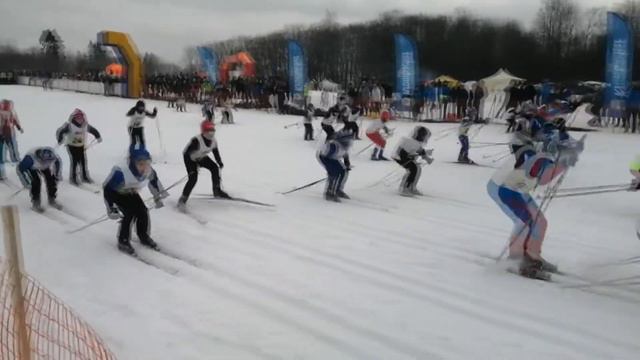 Лыжный марафон Александровская слобода 24.3.19 пгт Балакирево смотреть онлайн