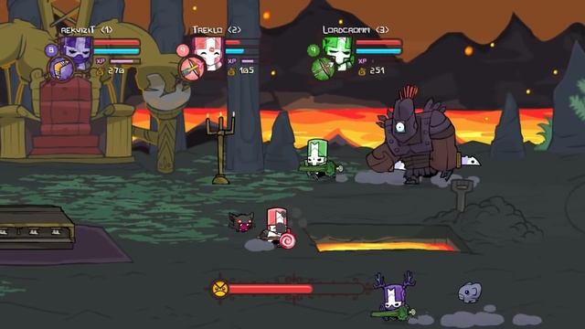 Караем и уничтожаем в Castle Crashers #2 смотреть онлайн