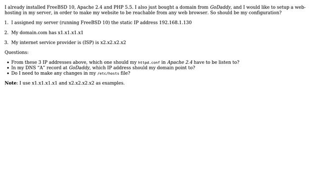 Hosting on freeBSD смотреть онлайн