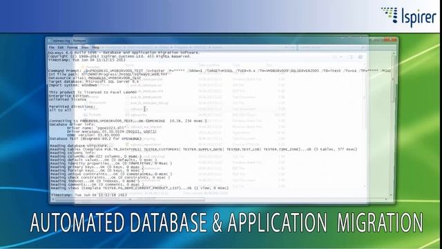 Progress to Microsoft SQL Server Database Migration Demo смотреть онлайн