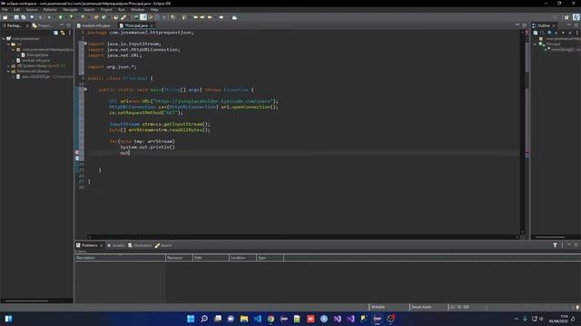 CONSUMIR UNA API Y DESERIALIZAR EL OBJETO JSON EN JAVA смотреть онлайн