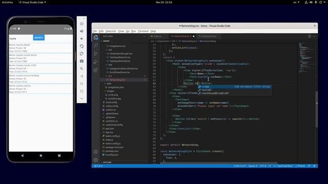 Get start react native with Henry P14B－ Networking смотреть онлайн