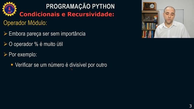 20 Python Comando Módulo e Divisão Inteira - Programando com Python смотреть онлайн