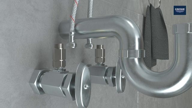 Установка бесконтактного электронного смесителя Bau Cosmopolitan E смотреть онлайн