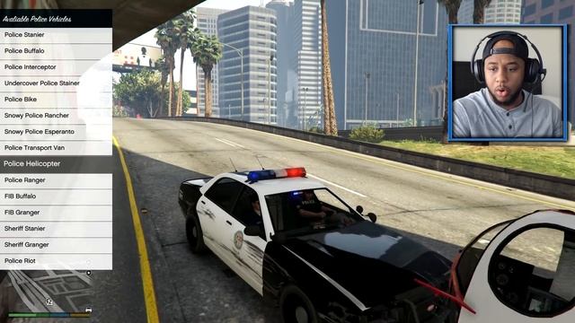 GTA 5 Mods - PLAY AS A COP #1 (GTA 5 PC Mods Gameplay) смотреть онлайн