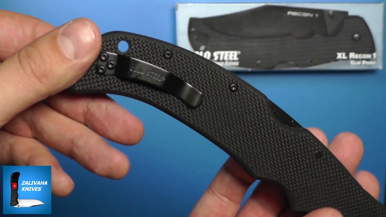 Нож ColdSteel XL Recon 1 Clippoint - крупная 