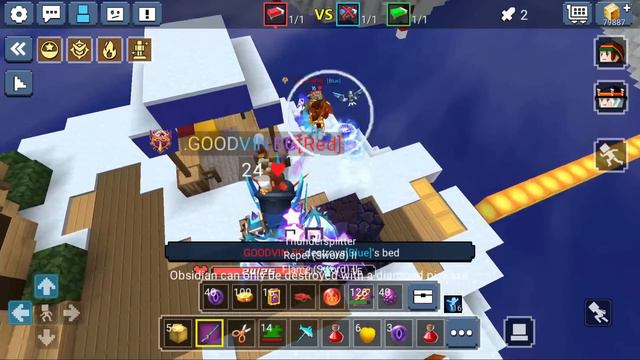 BATTLE AGAINST PROFESSIONAL YUTUBERS. GOODVIN BG VS KOTXS2021 .DOFAMINE. In Blockman Go Bed Wars