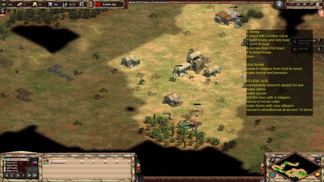 MONGOLS 18 Population AOE2 SCOUT RUSH Build Order - Age Of Empires 2 Scout Rush смотреть онлайн