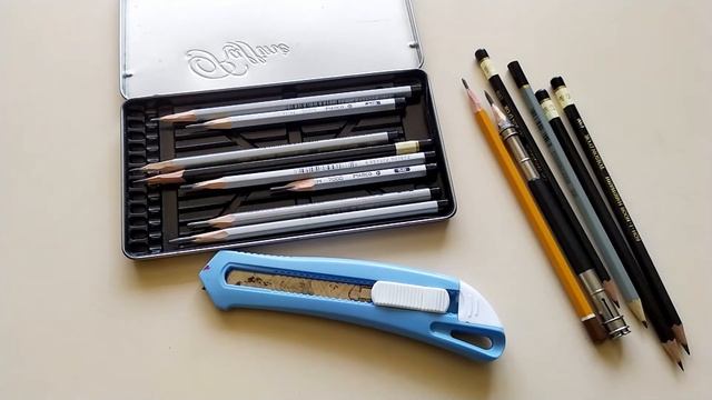 Как выбрать карандаш для рисования академического рисунка / Твердость карандаша / Буквы на карандаше смотреть онлайн