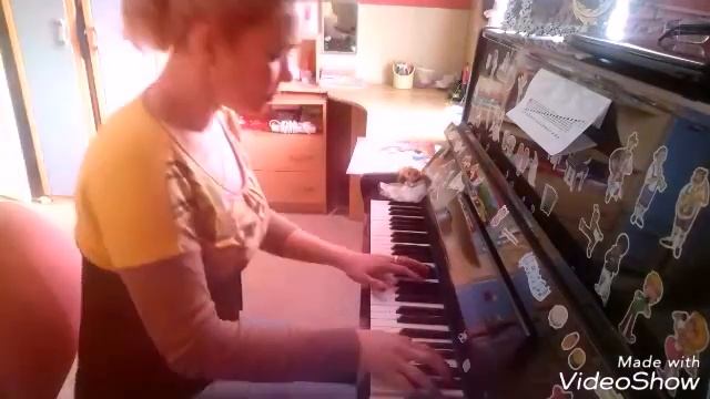 Делюсь своим увлечением. Играю на фортепиано! смотреть онлайн