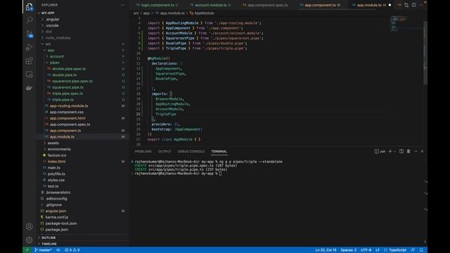 Ch 15 - Angular Standalone Pipe | Angular 14 Tutorial for Beginners смотреть онлайн