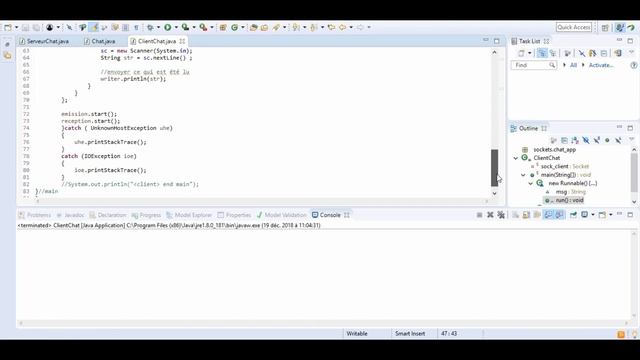 sockets java 7 | suite notes concernant finally et close : Darija смотреть онлайн