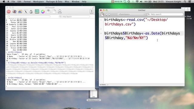 3.8 Handling dates in R смотреть онлайн
