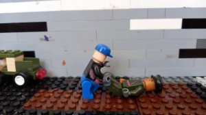 Драка лего человечков