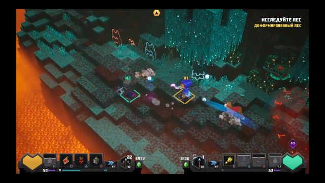Minecraft Dungeons - All Bosses + Cutscenes ( DLC) ДЕФОРМИРОВАНЫЙ ЛЕС Ч1! ВЫЖИВАНИЕ ! МАЙНКРАФТ 🙀 смотреть онлайн