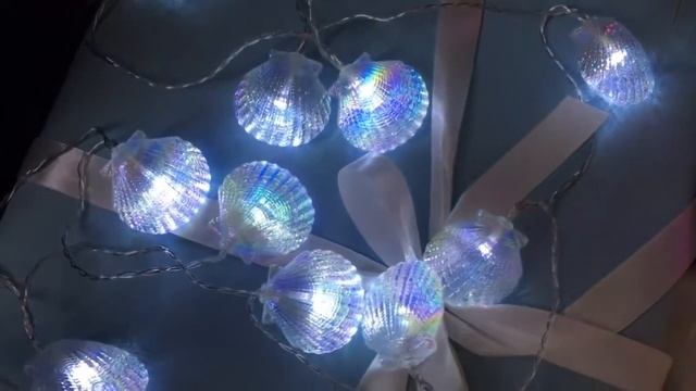 Электрогирлянда МОРСКАЯ РОМАНТИКА, 10 хол.белых LED, 1.8 м, таймер, батарейки, в асс. 480235 ракушк смотреть онлайн