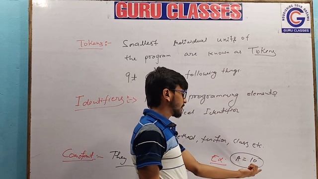 Tokens And Data Types in JAVA/class 9th to 12th/B.tech CS/IT/Computer Science By Raju Mishra Sir смотреть онлайн