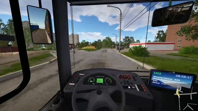 Играю в (Bus Driver Simulator 2019) смотреть онлайн