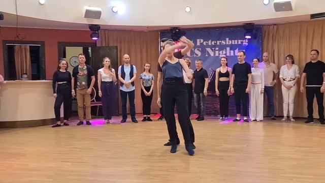 Pavel Kozlov & Aleksandra Telenkova. 1st place JnJ Intermediate. WCS Nights 2022 | WCS Dance смотреть онлайн