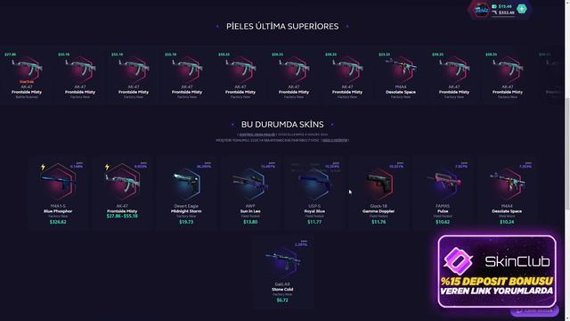 EN ŞANSSIZ SKİN.CLUB VİDEOM ! 🙃 | SKINCLUB PROMO CODE ! SKINCLUB KASA AÇILIMI ! skinclub смотреть онлайн