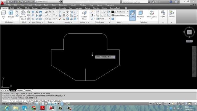 Dibujo Mecánico en Autocad 1 смотреть онлайн