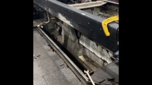 Произвели ремонт и усиление рамы грузового автомобиля  Hyundai HD120.