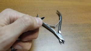 Пример заточки маникюрных кусачек