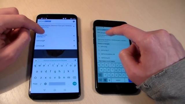 OnePlus 5T vs iPhone 7 смотреть онлайн