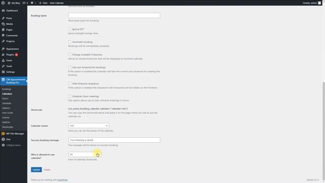 How to Let Users Manage Their Booking Calendars | WordPress смотреть онлайн