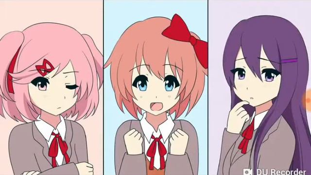 Риакция на Doki Doki смотреть онлайн